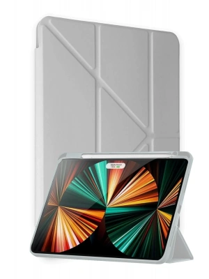 Newface Huawei Honor Pad X9A Kalemlikli Mars Tablet Kılıfı - Gri