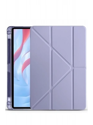 Newface Huawei Honor Pad X9A Kalemlikli Mars Tablet Kılıfı - Lila