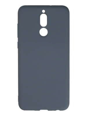 Newface Huawei Mate 10 Lite Kılıf Nano içi Kadife Silikon - Gri