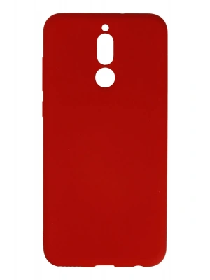 Newface Huawei Mate 10 Lite Kılıf Nano içi Kadife Silikon - Kırmızı