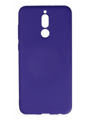 Newface Huawei Mate 10 Lite Kılıf Nano içi Kadife Silikon - Mor