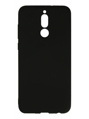 Newface Huawei Mate 10 Lite Kılıf Nano içi Kadife Silikon - Siyah