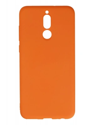 Newface Huawei Mate 10 Lite Kılıf Nano içi Kadife Silikon - Turuncu