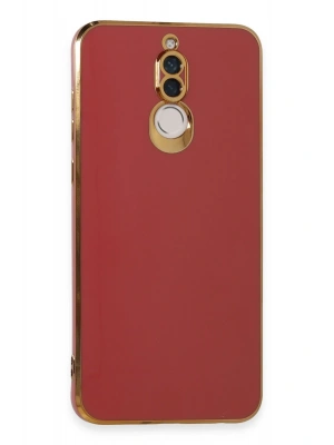 Newface Huawei Mate 10 Lite Kılıf Volet Silikon - Kırmızı