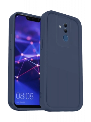 Newface Huawei Mate 20 Lite Kılıf Viera Silikon - Lacivert