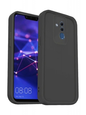 Newface Huawei Mate 20 Lite Kılıf Viera Silikon - Siyah