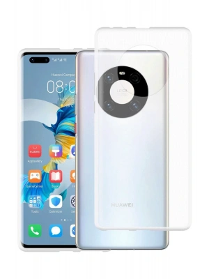 Newface Huawei Mate 40 Pro Kılıf Lüx Şeffaf Silikon