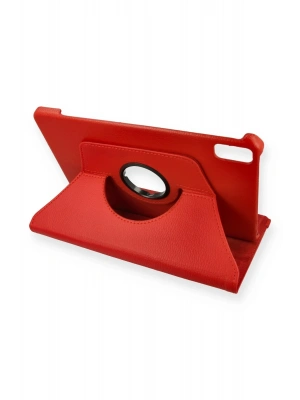 Newface Huawei MatePad 10.4 Kılıf 360 Tablet Deri Kılıf - Kırmızı