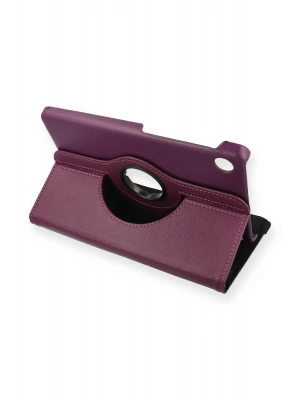 Newface Huawei MatePad T8 8 Kılıf 360 Tablet Deri Kılıf - Mürdüm