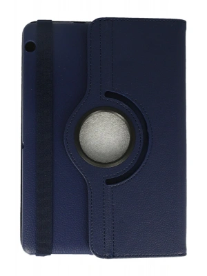 Newface Huawei MediaPad T3 10 / 9.6 Kılıf 360 Tablet Deri Kılıf - Lacivert