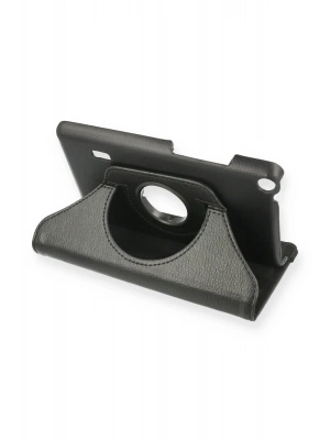 Newface Huawei MediaPad T3 7 Kılıf 360 Tablet Deri Kılıf - Siyah