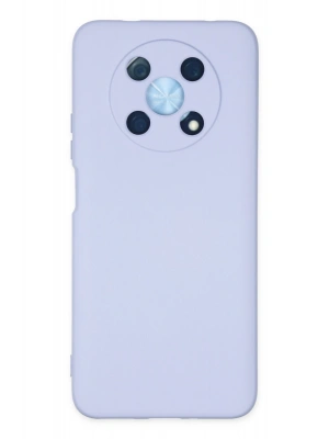 Newface Huawei Nova Y90 Kılıf Nano içi Kadife Silikon - Lila