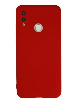 Newface Huawei P Smart 2019 Kılıf Nano içi Kadife Silikon - Kırmızı