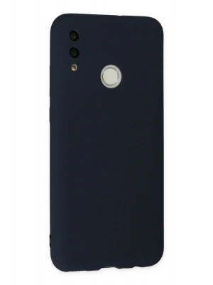 Newface Huawei P Smart 2019 Kılıf Nano içi Kadife Silikon - Lacivert