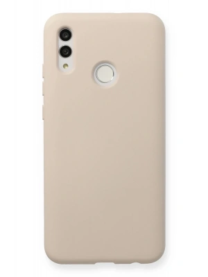 Newface Huawei P Smart 2019 Kılıf Nano içi Kadife Silikon - Pudra