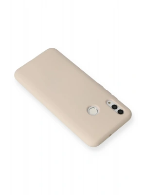 Newface Huawei P Smart 2019 Kılıf Nano içi Kadife Silikon - Pudra