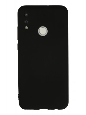 Newface Huawei P Smart 2019 Kılıf Nano içi Kadife Silikon - Siyah