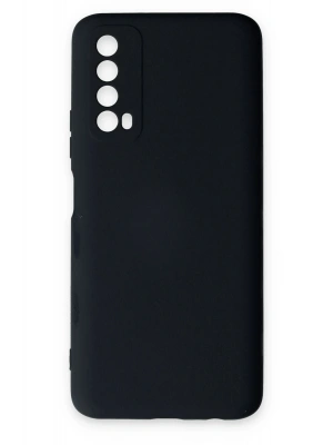 Newface Huawei P Smart 2021 Kılıf Nano içi Kadife Silikon - Lacivert