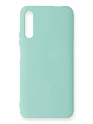 Newface Huawei P Smart Pro / Y9S Kılıf Nano içi Kadife Silikon - Turkuaz