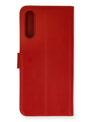 Newface Huawei P Smart S Kılıf Trend S Plus Kapaklı Kılıf - Kırmızı