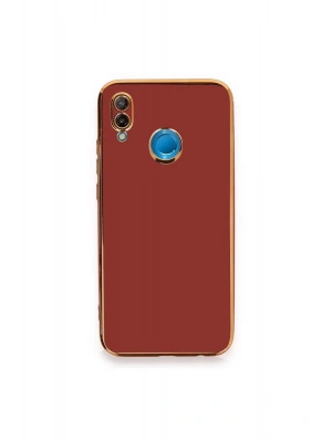 Newface Huawei P20 Lite Kılıf Volet Silikon - Kırmızı