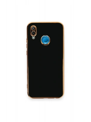 Newface Huawei P20 Lite Kılıf Volet Silikon - Siyah