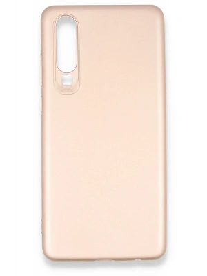 Newface Huawei P30 Kılıf First Silikon - Rose Gold