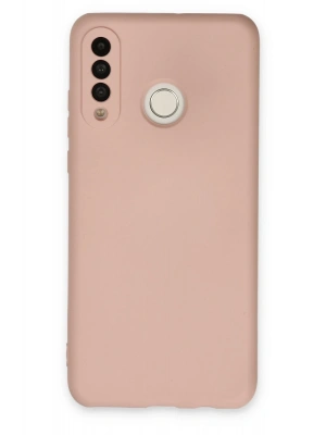 Newface Huawei P30 Lite Kılıf Nano içi Kadife Silikon - Pudra