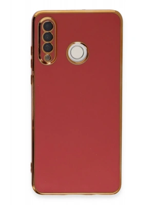 Newface Huawei P30 Lite Kılıf Volet Silikon - Kırmızı