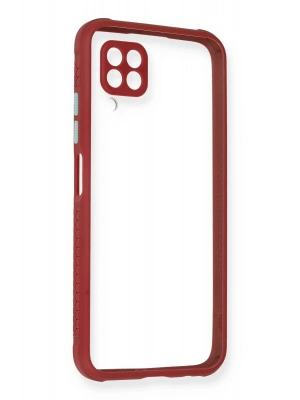 Newface Huawei P40 Lite Kılıf Miami Şeffaf Silikon - Fuşya