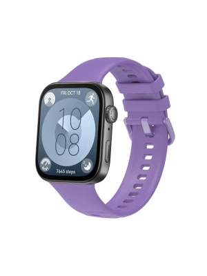 Newface Huawei Watch Fit 3 Klasik Kordon - Lila