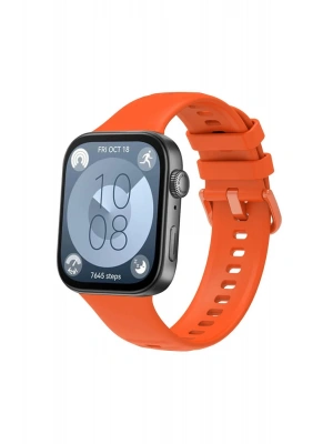 Newface Huawei Watch Fit 3 Klasik Kordon - Turuncu