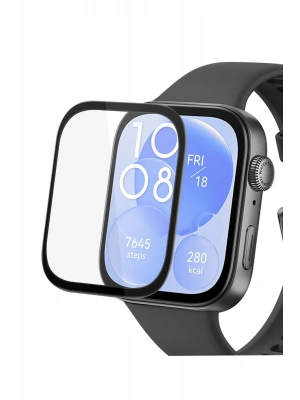 Newface Huawei Watch Fit 3 Polymer Nano Ekran Koruyucu - Şeffaf