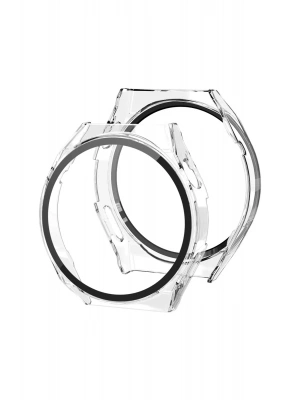 Newface Huawei Watch GT2 42mm Dota Camlı Kasa Ekran Koruyucu - Şeffaf