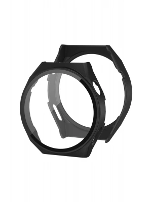 Newface Huawei Watch GT2 42mm Dota Camlı Kasa Ekran Koruyucu - Siyah