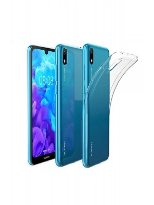 Newface Huawei Y5 2019 Kılıf Lüx Şeffaf Silikon