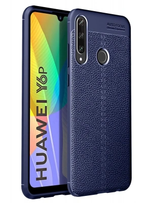 Newface Huawei Y6P Kılıf Auto Focus Kapak - Lacivert