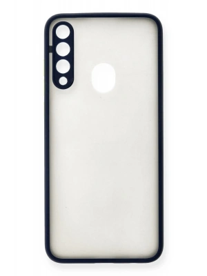 Newface Huawei Y6P Kılıf Montreal Silikon Kapak - Lacivert