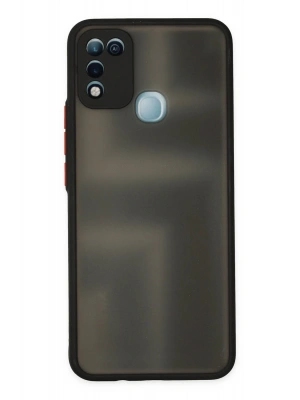 Newface İnfinix Hot 10 Play Kılıf Montreal Silikon Kapak - Siyah