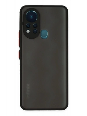 Newface İnfinix Hot 11s Kılıf Montreal Silikon Kapak - Siyah