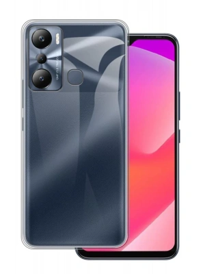 Newface İnfinix Hot 20i Kılıf Lüx Şeffaf Silikon