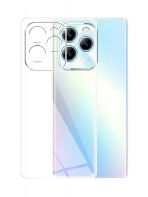 Newface İnfinix Hot 40i Kılıf Lüx Şeffaf Silikon