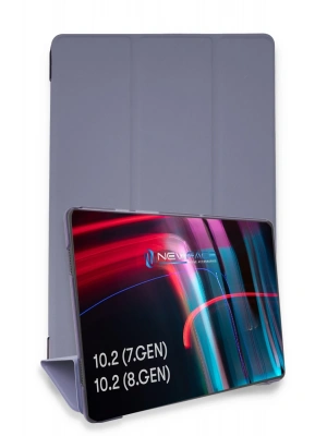 Newface iPad 10.2 (7.nesil) Kılıf Tablet Smart Kılıf - Lila