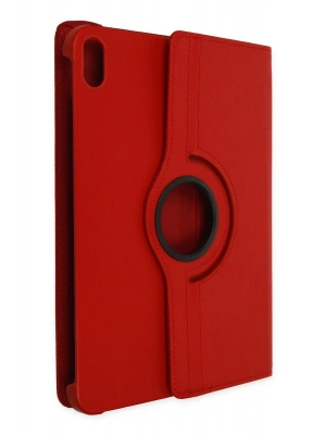Newface iPad 2022 10.9 (10.nesil) Kılıf 360 Tablet Deri Kılıf - Kırmızı