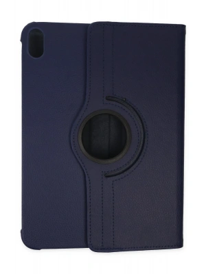 Newface iPad 2022 10.9 (10.nesil) Kılıf 360 Tablet Deri Kılıf - Lacivert