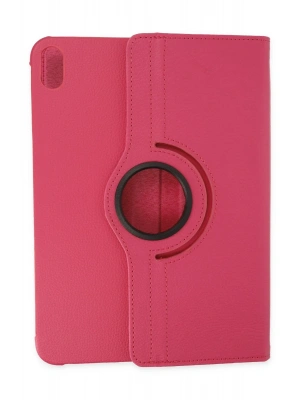 Newface iPad 2022 10.9 (10.nesil) Kılıf 360 Tablet Deri Kılıf - Pembe