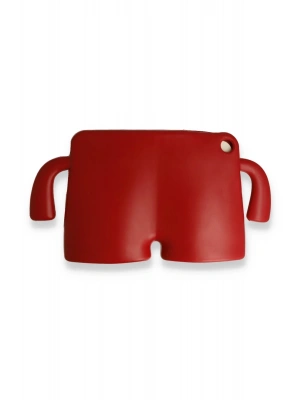 Newface iPad 2022 10.9 (10.nesil) Kılıf Karakter Tablet Silikon - Kırmızı