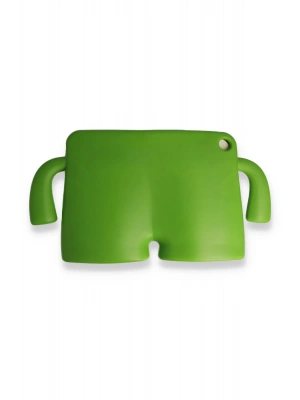 Newface iPad 2022 10.9 (10.nesil) Kılıf Karakter Tablet Silikon - Yeşil