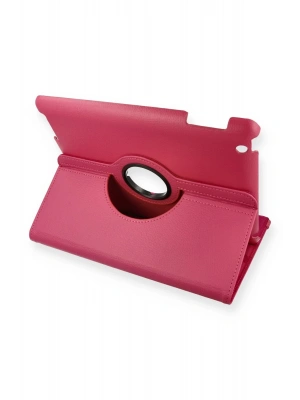 Newface iPad 4 9.7 Kılıf 360 Tablet Deri Kılıf - Pembe