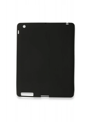 Newface iPad 4 9.7 Kılıf Evo Tablet Silikon - Siyah